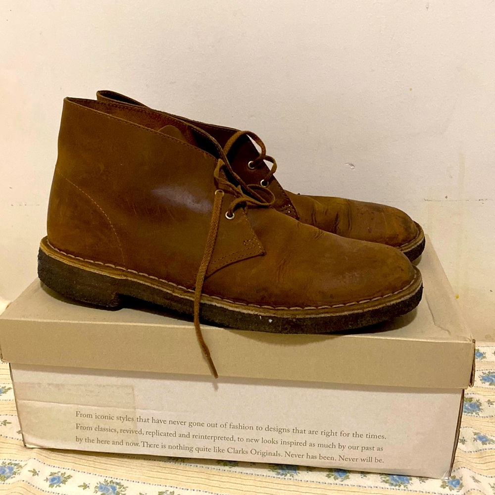Clarks ORIGINAL Desert Boots beeswax men’s size 10 (13)
